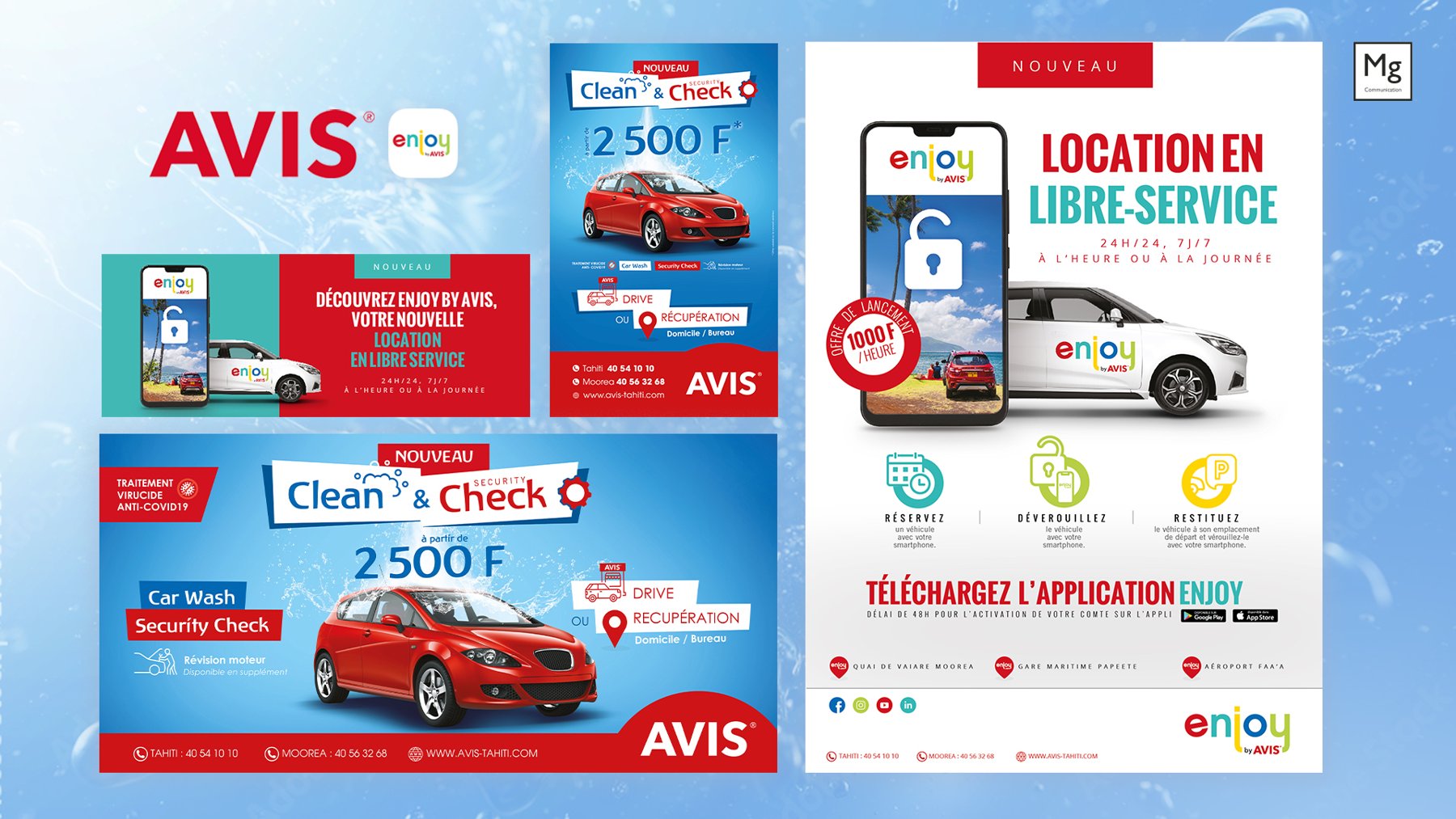Campagnes Avis et Enjoy by Avis